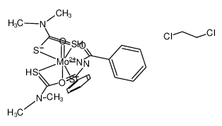 oxobis(dimethyldithiocarbamato)(dibenzoyldiazene)molybdenum-1,2-dichloroethane CAS:79855-20-2 manufacturer & supplier