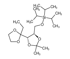 ((4'S,5'R)-2-Ethyl-2',2'-dimethyl-[2,4']bi[[1,3]dioxolanyl]-5'-ylmethoxy)-triisopropyl-silane CAS:798554-46-8 manufacturer & supplier