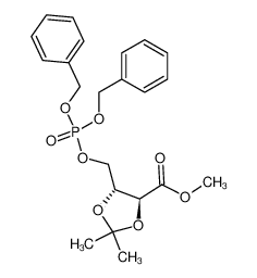 (2S,3R)-methyl 5-(bis-benzyloxyphosphoryloxymethyl)-2,2-dimethyl-[1,3]dioxolane-4-carboxylate CAS:798554-50-4 manufacturer & supplier