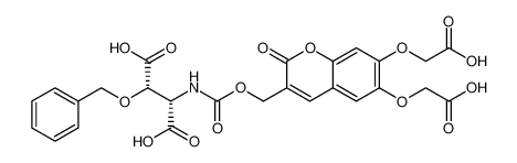 (2S,3S)-2-(benzyloxy)-3-((((6,7-bis(carboxymethoxy)-2-oxo-2H-chromen-3-yl)methoxy)carbonyl)amino)succinic acid CAS:798554-65-1 manufacturer & supplier