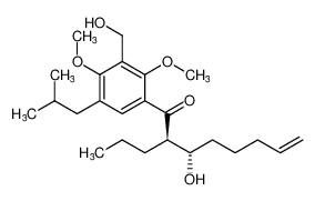 rel-(2R,3S)-3-hydroxy-1-(3-(hydroxymethyl)-5-isobutyl-2,4-dimethoxyphenyl)-2-propyloct-7-en-1-one CAS:798559-85-0 manufacturer & supplier