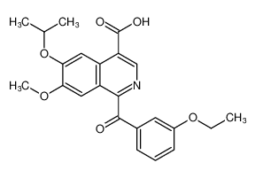 1-(3-ethoxybenzoyl)-6-isopropoxy-7-methoxyisoquinoline-4-carboxylic acid CAS:798565-38-5 manufacturer & supplier