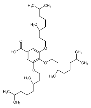 3,4,5-tris[(3S)-3,7-dimethyloctoxy]benzoic acid CAS:798567-90-5 manufacturer & supplier