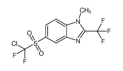 5-((chlorodifluoromethyl)sulfonyl)-1-methyl-2-(trifluoromethyl)-1H-benzo[d]imidazole CAS:798571-18-3 manufacturer & supplier