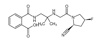 2-((2-((2-((2S,4S)-2-cyano-4-fluoropyrrolidin-1-yl)-2-oxoethyl)amino)-2-methylpropyl)carbamoyl)benzoic acid CAS:798572-18-6 manufacturer & supplier