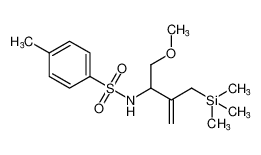 N-(1-methoxy-3-((trimethylsilyl)methyl)but-3-en-2-yl)-4-methylbenzenesulfonamide CAS:798576-17-7 manufacturer & supplier