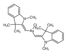 (E,Z)-Chlorbis(1,3,3-trimethyl-2-indolinylidenmethyl)arsan CAS:79859-39-5 manufacturer & supplier