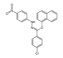 naphthalen-1-yl 4-chloro-N-(4-nitrophenyl)benzohydrazonate CAS:79864-58-7 manufacturer & supplier