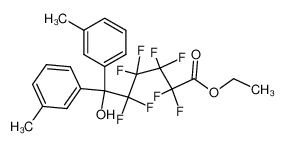 2,2,3,3,4,4,5,5-Octafluoro-6-hydroxy-6,6-di-m-tolyl-hexanoic acid ethyl ester CAS:79865-26-2 manufacturer & supplier