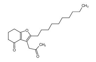 2-n-decyl-6,7-dihydro-3-(2-oxopropyl)benzofuran-4(5H)-one CAS:79866-20-9 manufacturer & supplier