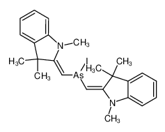 (E,Z)-Iodbis(1,3,3-trimethyl-2-indolinylidenmethyl)arsan CAS:79873-92-0 manufacturer & supplier