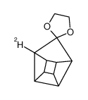 (1s,2R,3R,4s,5s,6S,7S,8r)-spiro[pentacyclo[4.3.0.02,5.03,8.04,7]nonane-9,2'-[1,3]dioxolane]-1-d CAS:79875-08-4 manufacturer & supplier