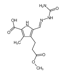 5-formyl-4-(2-methoxycarbonylethyl)-3-methylpyrrole-2-carboxylic acid semicarbazone CAS:79875-32-4 manufacturer & supplier