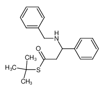 3-Benzylamino-3-phenyl-thiopropionic acid S-tert-butyl ester CAS:79875-43-7 manufacturer & supplier