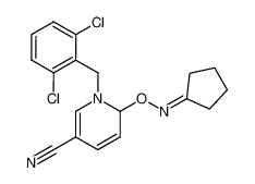 6-(Cyclopentylideniminooxi)-1-(2,6-dichlorbenzyl)-1,6-dihydro-3-pyridincarbonitril CAS:79876-49-6 manufacturer & supplier