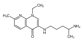 3-(1'-amino-4'-methylbutylamino)-1-ethyl-7-methyl-1,8-naphthyridin-4-one CAS:79878-32-3 manufacturer & supplier