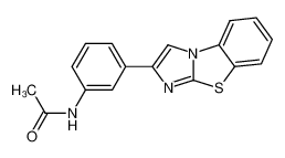 N-(3-Benzo[d]imidazo[2,1-b]thiazol-2-yl-phenyl)-acetamide CAS:79889-60-4 manufacturer & supplier