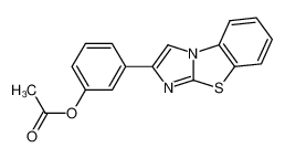 2-(m-acetoxyphenyl)imidazo[2,1-b]benzothiazole CAS:79890-09-8 manufacturer & supplier