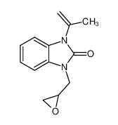 1-Isopropenyl-3-oxiranylmethyl-1,3-dihydro-benzoimidazol-2-one CAS:79892-34-5 manufacturer & supplier