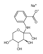 sodium 2-(((3S,4R,5R)-3,4,5-trihydroxy-2-(hydroxymethyl)tetrahydro-2H-pyran-2-yl)amino)benzoate CAS:79896-09-6 manufacturer & supplier