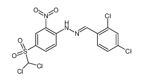 N-[4-(Dichloro-methanesulfonyl)-2-nitro-phenyl]-N'-[1-(2,4-dichloro-phenyl)-meth-(E)-ylidene]-hydrazine CAS:79903-79-0 manufacturer & supplier