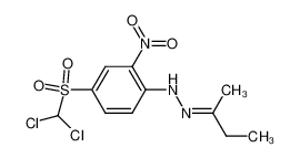 N-[4-(Dichloro-methanesulfonyl)-2-nitro-phenyl]-N'-[1-methyl-prop-(Z)-ylidene]-hydrazine CAS:79903-91-6 manufacturer & supplier