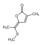 (E)-3-methyl-5-(1'-methylthioethylidene)furan-2(5H)-one CAS:79909-73-2 manufacturer & supplier