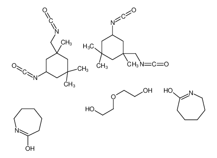 azepan-2-one,2-(2-hydroxyethoxy)ethanol,5-isocyanato-1-(isocyanatomethyl)-1,3,3-trimethylcyclohexane CAS:79915-68-7 manufacturer & supplier