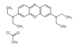 [7-(diethylamino)phenoxazin-3-ylidene]-diethylazanium,acetate CAS:79916-07-7 manufacturer & supplier