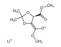 Lithium; methoxy-[(R)-5-methoxycarbonyl-2,2-dimethyl-[1,3]dioxolan-(4E)-ylidene]-methanolate CAS:79917-78-5 manufacturer & supplier