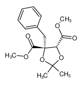 (4R,5R)-4-Benzyl-2,2-dimethyl-[1,3]dioxolane-4,5-dicarboxylic acid dimethyl ester CAS:79917-83-2 manufacturer & supplier