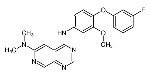 N4-(4-(3-fluorophenoxy)-3-methoxyphenyl)-N6,N6-dimethylpyrido[3,4-d]pyrimidine-4,6-diamine CAS:799244-85-2 manufacturer & supplier