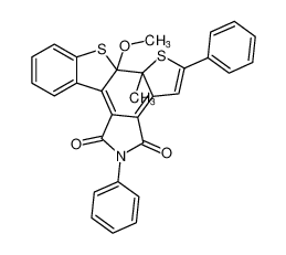 11a-methoxy-11b-methyl-2,5-diphenyl-11a,11b-dihydro-4H-benzo[4,5]thieno[3,2-e]thieno[2,3-g]isoindole-4,6(5H)-dione CAS:799249-06-2 manufacturer & supplier