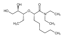 (S)-2-((1R,2R)-1-Ethyl-2,3-dihydroxy-propoxy)-octanoic acid diethylamide CAS:799265-78-4 manufacturer & supplier