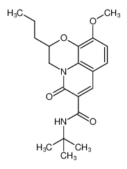 N-(tert-butyl)-10-methoxy-5-oxo-2-propyl-2,3-dihydro-5H-[1,4]oxazino[2,3,4-ij]quinoline-6-carboxamide CAS:799272-40-5 manufacturer & supplier