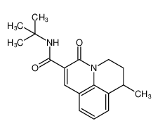 N-(tert-butyl)-1-methyl-5-oxo-2,3-dihydro-1H,5H-pyrido[3,2,1-ij]quinoline-6-carboxamide CAS:799272-70-1 manufacturer & supplier