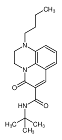 N-(tert-butyl)-1-butyl-5-oxo-2,3-dihydro-1H,5H-pyrido[1,2,3-de]quinoxaline-6-carboxamide CAS:799272-90-5 manufacturer & supplier