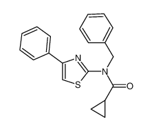 N-benzyl-N-(4-phenylthiazol-2-yl)cyclopropanecarboxamide CAS:799277-38-6 manufacturer & supplier