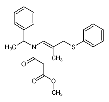 N-((E)-2-Methyl-3-phenylsulfanyl-propenyl)-N-(1-phenyl-ethyl)-malonamic acid methyl ester CAS:799280-48-1 manufacturer & supplier