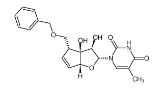 (1R,3R,4R,5R,6R)-6-benzyloxymethyl-4,5-dihydroxy-3-(thymin-1-yl)-2-oxa-bicyclo[3.3.0]oct-7-ene CAS:799281-12-2 manufacturer & supplier