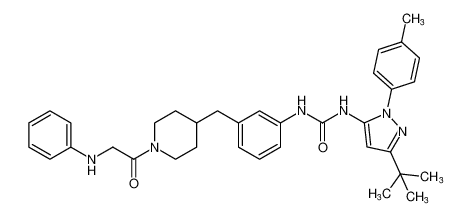 1-(3-(tert-butyl)-1-(p-tolyl)-1H-pyrazol-5-yl)-3-(3-((1-(phenylglycyl)piperidin-4-yl)methyl)phenyl)urea CAS:799286-04-7 manufacturer & supplier