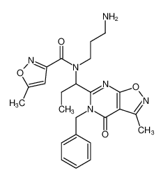 N-(3-aminopropyl)-N-(1-(5-benzyl-3-methyl-4-oxo-4,5-dihydroisoxazolo[5,4-d]pyrimidin-6-yl)propyl)-5-methylisoxazole-3-carboxamide CAS:799295-67-3 manufacturer & supplier