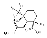 (1'S,2'S,6'R)-2-methoxycarbonylmethyl-1,3-dimethyl-3-trideuteriomethyl-1-cyclohexancarbonsaure CAS:79936-78-0 manufacturer & supplier