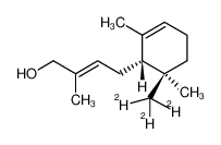 2-methyl-4((1'S,6'R)-2',6'-dimethyl-6'-trideuteriomethyl-2'-cyclohexenyl)-(E)-2-buten-1-ol CAS:79936-91-7 manufacturer & supplier