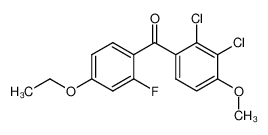 2,3-dichloro-4'-ethoxy-2'-fluoro-4-methoxybenzophenone CAS:79938-08-2 manufacturer & supplier