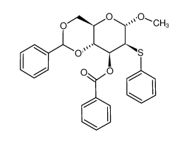 methyl 3-O-benzoyl-4,6-O-benzylidene-2-deoxy-2-(phenylthio)-α-D-mannopyranoside CAS:79940-35-5 manufacturer & supplier