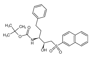 (2S,3S)-3-(tert-butoxycarbonylamino)-5-phenyl-1-(2-naphthylsulfonyl)-2-pentanol CAS:799560-32-0 manufacturer & supplier