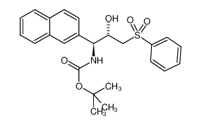 (2S,3S)-3-(tert-butoxycarbonylamino)-3-(2-naphthyl)-1-phenylsulfonyl-2-propanol CAS:799560-39-7 manufacturer & supplier