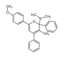 2-Dimethylamino-6-(4-methoxy-phenyl)-3-methyl-2,4-diphenyl-2H-pyran CAS:79962-45-1 manufacturer & supplier