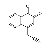 2-(3,4-dioxonaphthalen-1-yl)acetonitrile CAS:79971-37-2 manufacturer & supplier